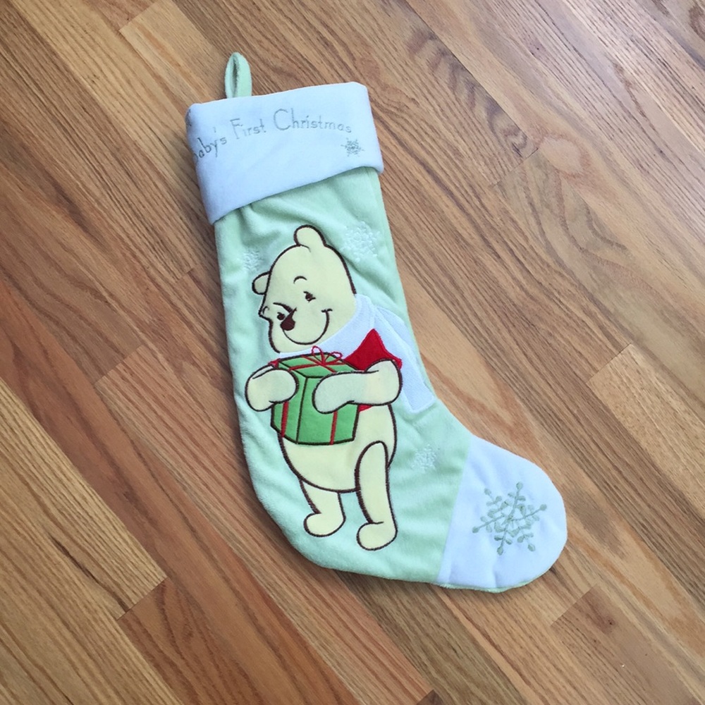 Baby’s First Christmas Stocking - Pooh